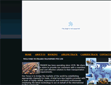 Tablet Screenshot of frasersg.com